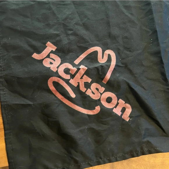 Jackson Cowboy Hat Arby's Black Handkerchief Neckerchief - Picture 5 of 5